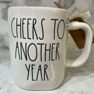 Rae Dunn “Cheers To Another Year” Birthday Cake Mug